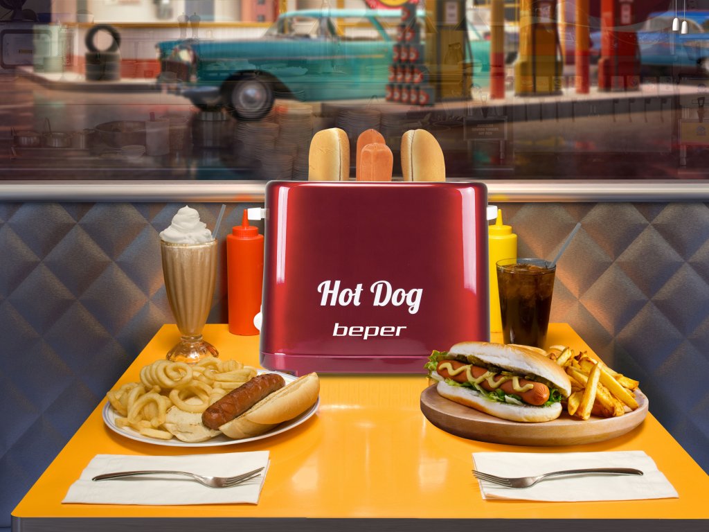 BEPER Aparat za hot dog BT.150Y - pogled 5
