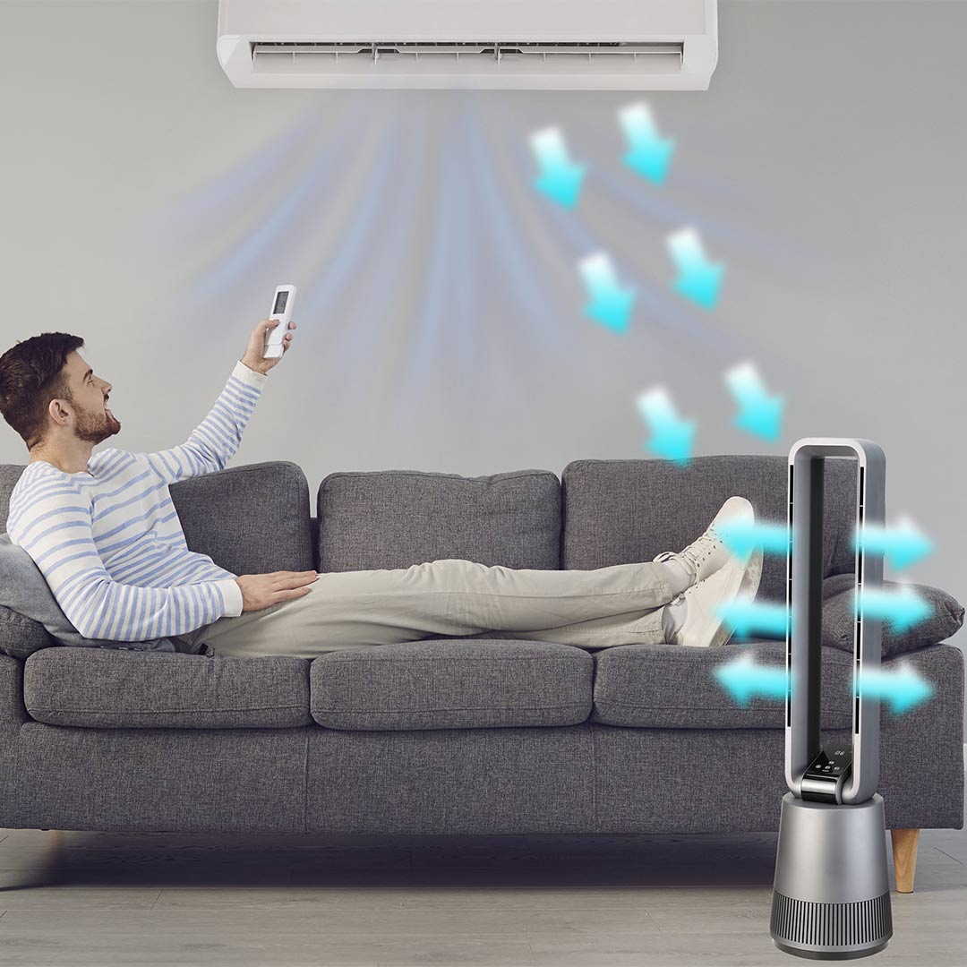 Stubni ventilator I pročišćivač vazduha BEPER P206VEN350 - pogled 5