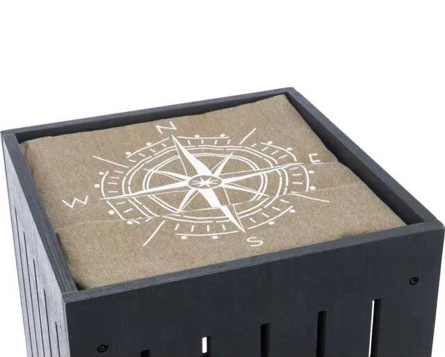 Drvena grebalica za mačke 123cm sa dve kućice Freia Be Nordic Trixie 44743 - pogled 5