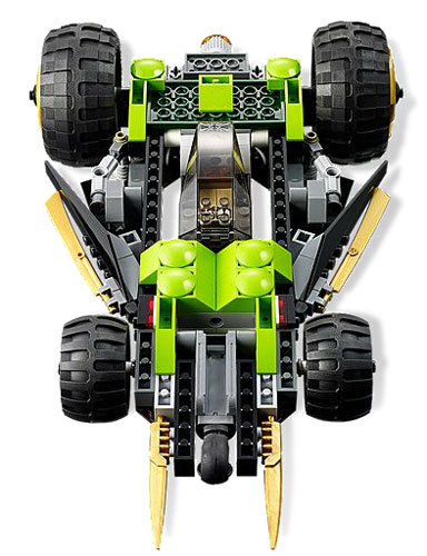 Kocke LEGO® NINJAGO Cole Tread Assault LE9444 - pogled 5
