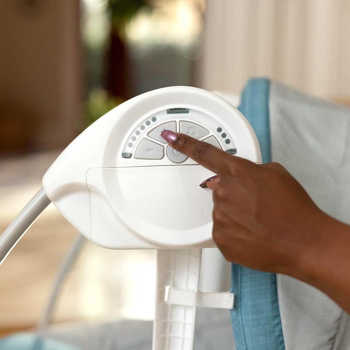 Ingenuity™ Ljuljaška za bebe sa melodijama Sun Valley Teal 16905 - pogled 5