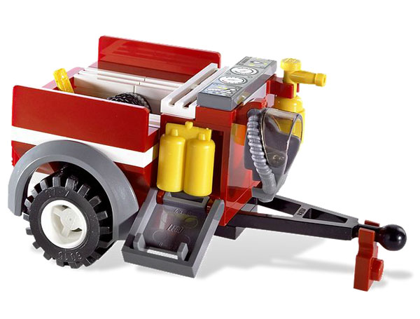 LEGO® City Vatrogasno Vozilo Sa Prikolicom LE7942 - pogled 5