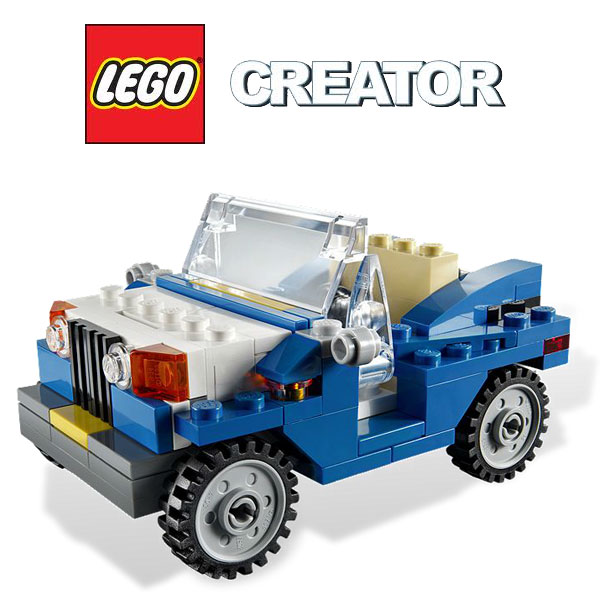 LEGO® Creator Plavi Roadster 3 u 1 LE6913 - pogled 5