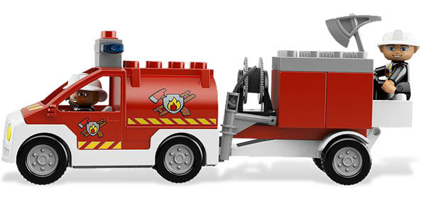 LEGO® DUPLO® Vatrogasna Stanica LE6168 - pogled 5