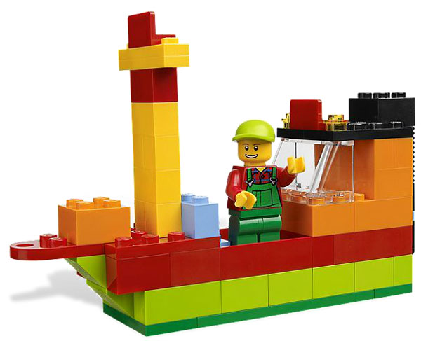 LEGO® Bricks and More Kocke - Plava Kutija sa Kockama LE4626 - pogled 5