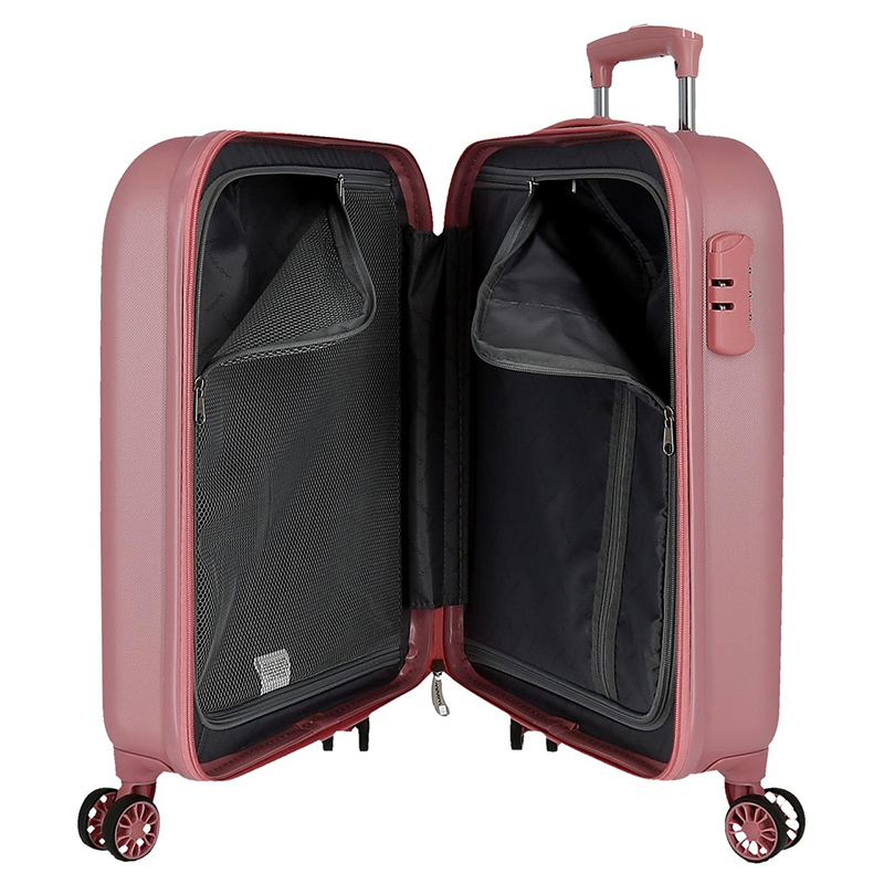 MOVOM Putni kofer Riga ABS 55cm powder pink 59991 - pogled 5