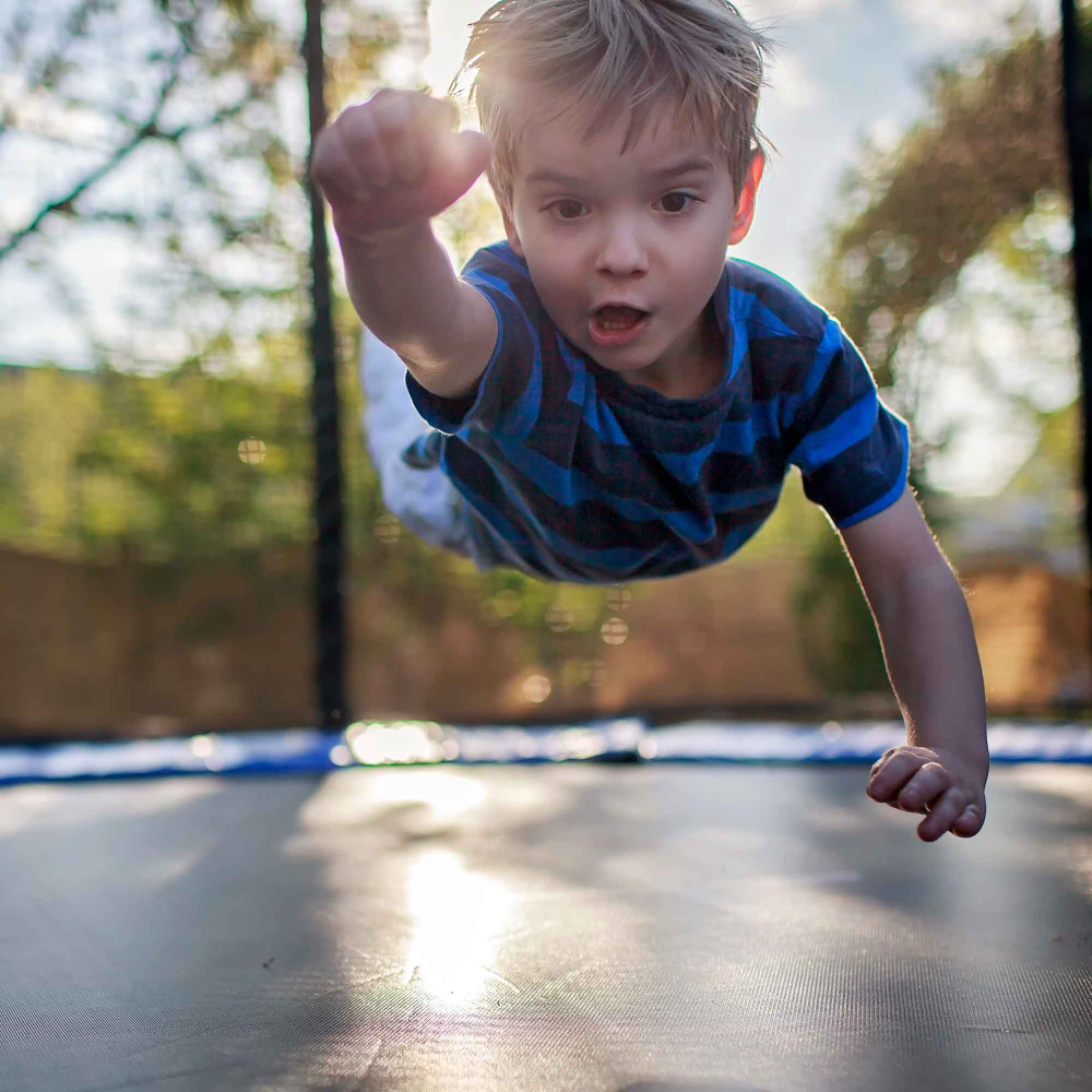 Trambolina sa merdevinama Playtime 3.05m - pogled 5