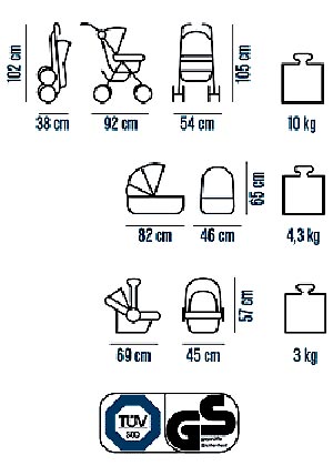 Chicco kolica TRIO CT 0.1 AUTO-FIX Complete - 63398.63 - pogled 5