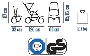 Chicco kolica S3 Top - 6285078 - pogled 5