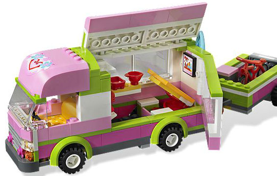 LEGO® FRIENDS Kamp prikolica LE3184 - pogled 5
