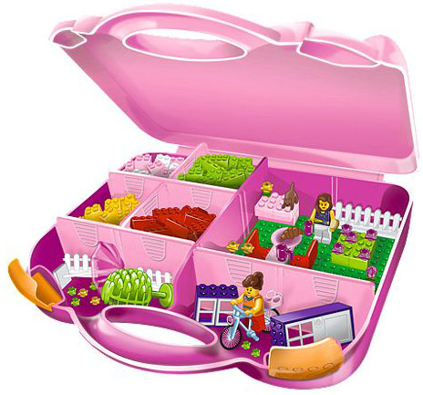 LEGO® Bricks and More Kocke - Ružičasto koferče sa kockama LE10660 - pogled 5