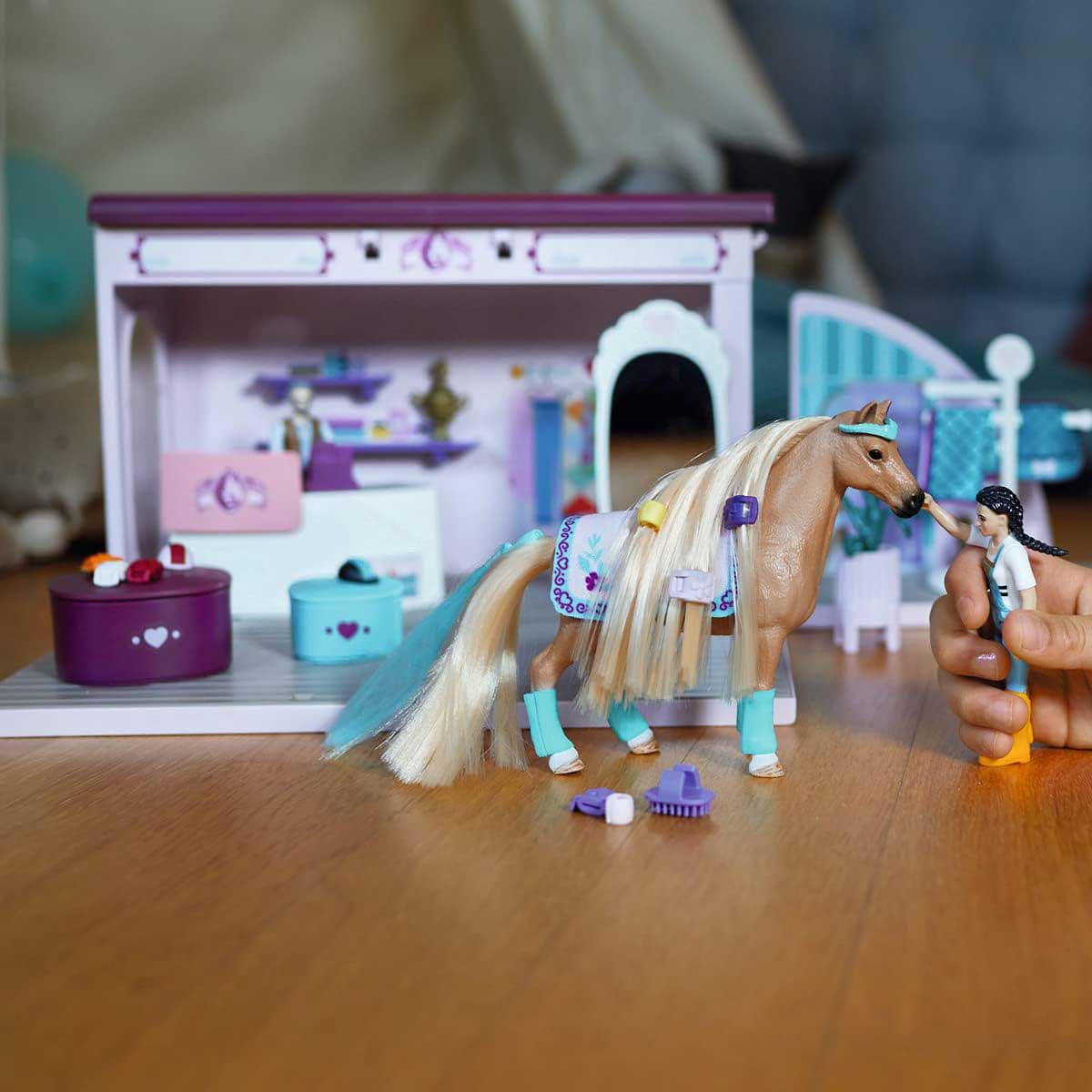 Schleich® Horse Club figure - Konji za ulepšavanje - Butik za konje 42587 - pogled 5