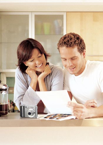 BENQ DC C540 - digitalni fotoaparat - 5 megapiksela - pogled 5