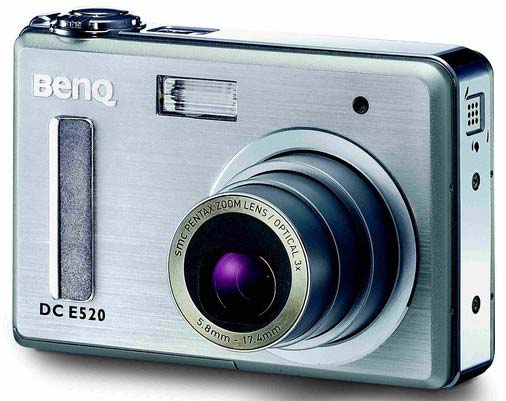 BENQ DC E520 - digitalni fotoaparat 6 megapiksela - pogled 5