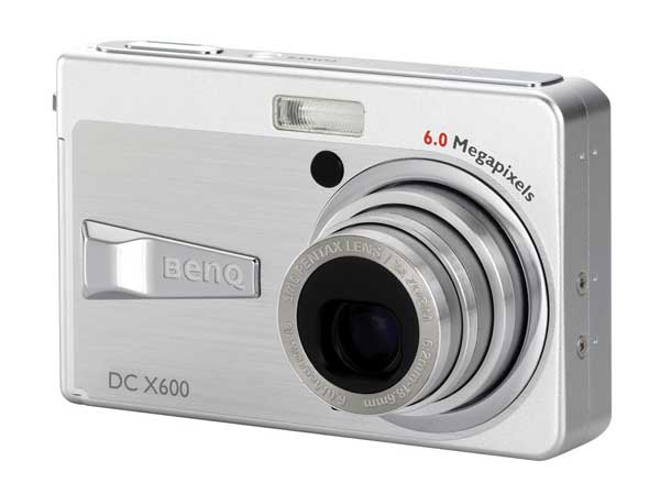 BenQ DC-X600 - digitalni fotoaparat - 6 megapiksela - pogled 5