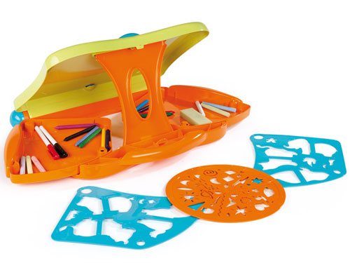 Smoby Dečja portabl tabla piši - briši sa dodacima SM028063 - pogled 5