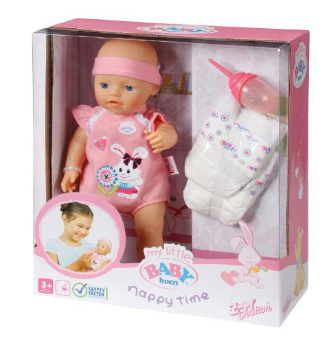 Baby Born Lutka Beba Nappy time ZF817773 - pogled 5