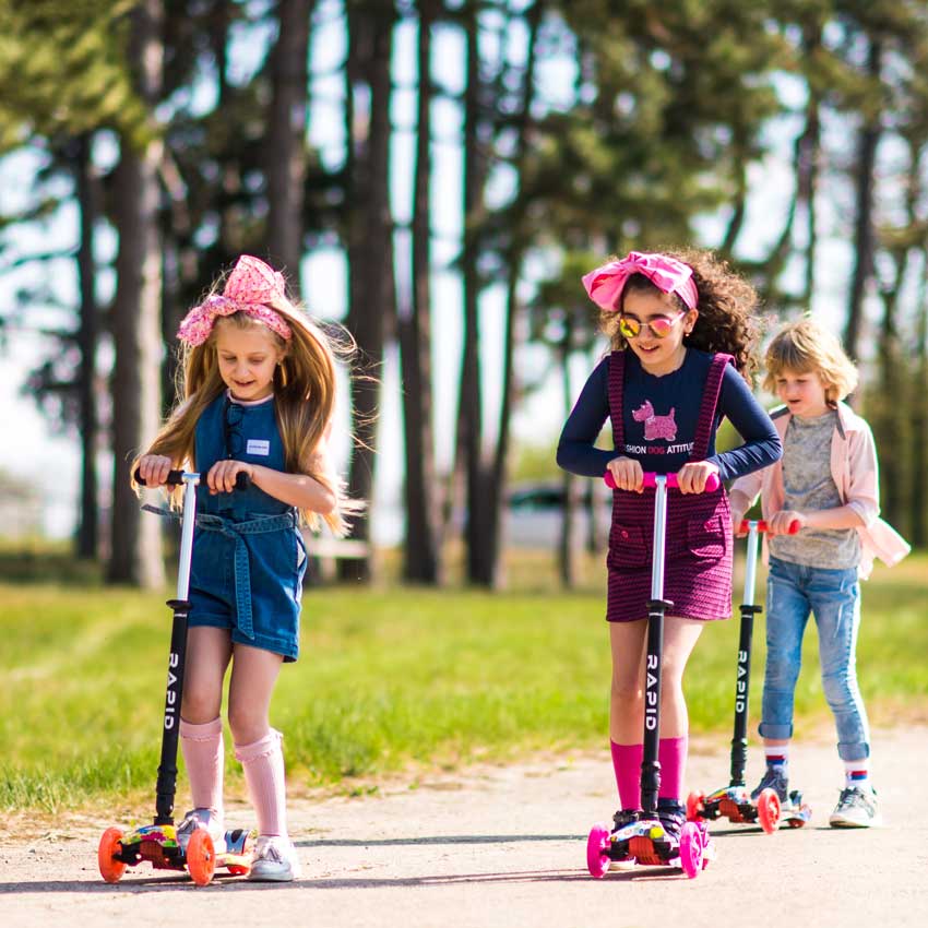 Lorelli Trotinet nosivosti 50kg Rapid yellow graffiti 103900400 - pogled 5