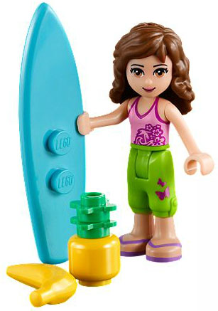 LEGO® FRIENDS Kocke Olivijin bagi za plažu LE41010 - pogled 5