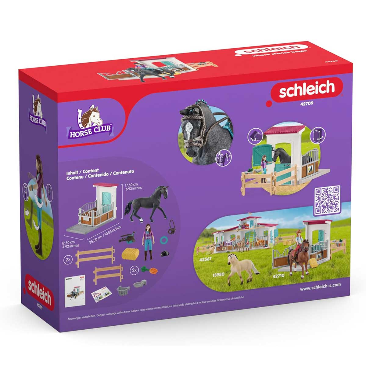 Schleich® Horse Club figure - Boks za konja i figurice Lisa and Storm 42709 - pogled 5