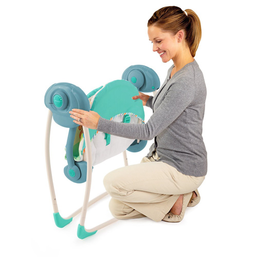 Bright Starts Bebi ljuljaška Razigrani drugari - pogled 5