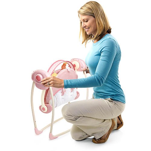 Comfort n Harmony by Bright Starts Ljuljaška za bebu Girafaloo - pogled 5