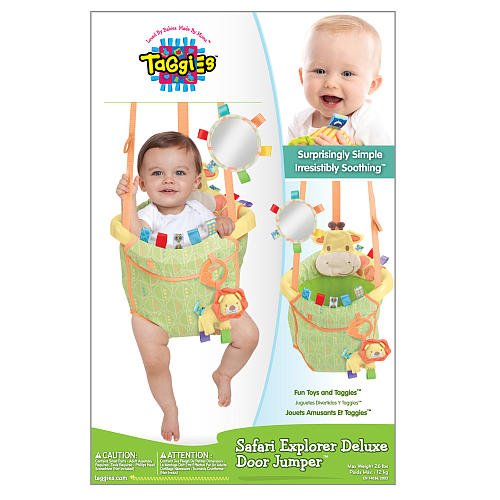 Taggies By Bright Starts Deluks Bebi ljuljaška - jumper Safari Explorer - pogled 5