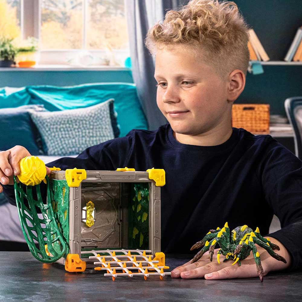 Schleich® Eldrador figurice Borbeni kavez i Jungle tarantula 42678 - pogled 5