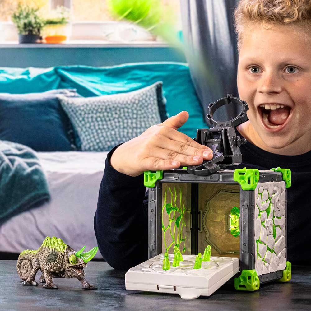 Schleich® Eldrador figurice Borbeni kavez i kameni kameleon 42677 - pogled 5