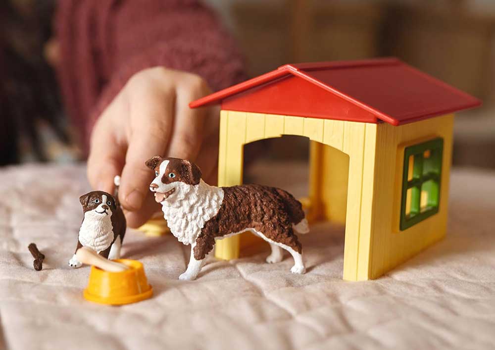 Schleich® Figure Domaće životinje 2u1 Kokošinjac Kućica za pse i životinje 72241 - pogled 5