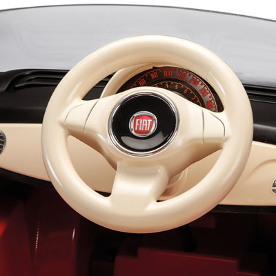 Peg Perego Kabriolet na akumulator Fiat 500 red IGED1161 - pogled 5