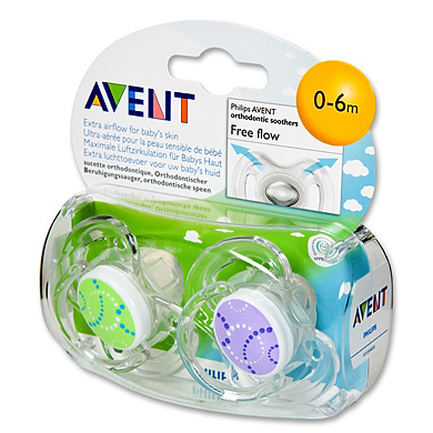 Avent Cucla varalica Freeflow 0-6 meseci 2 kom. SCF180/23 - pogled 5