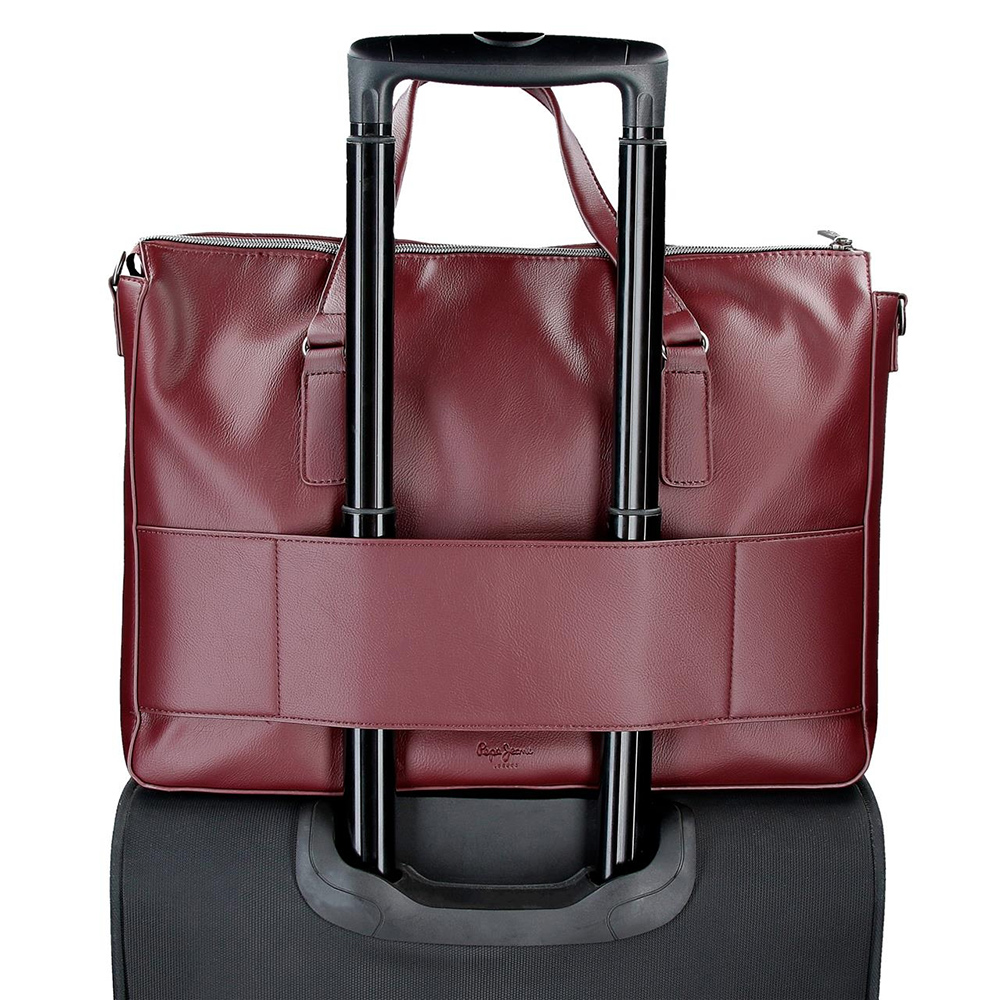 Laptop torba Pepe Jeans Mara bordeaux 72460 - pogled 5
