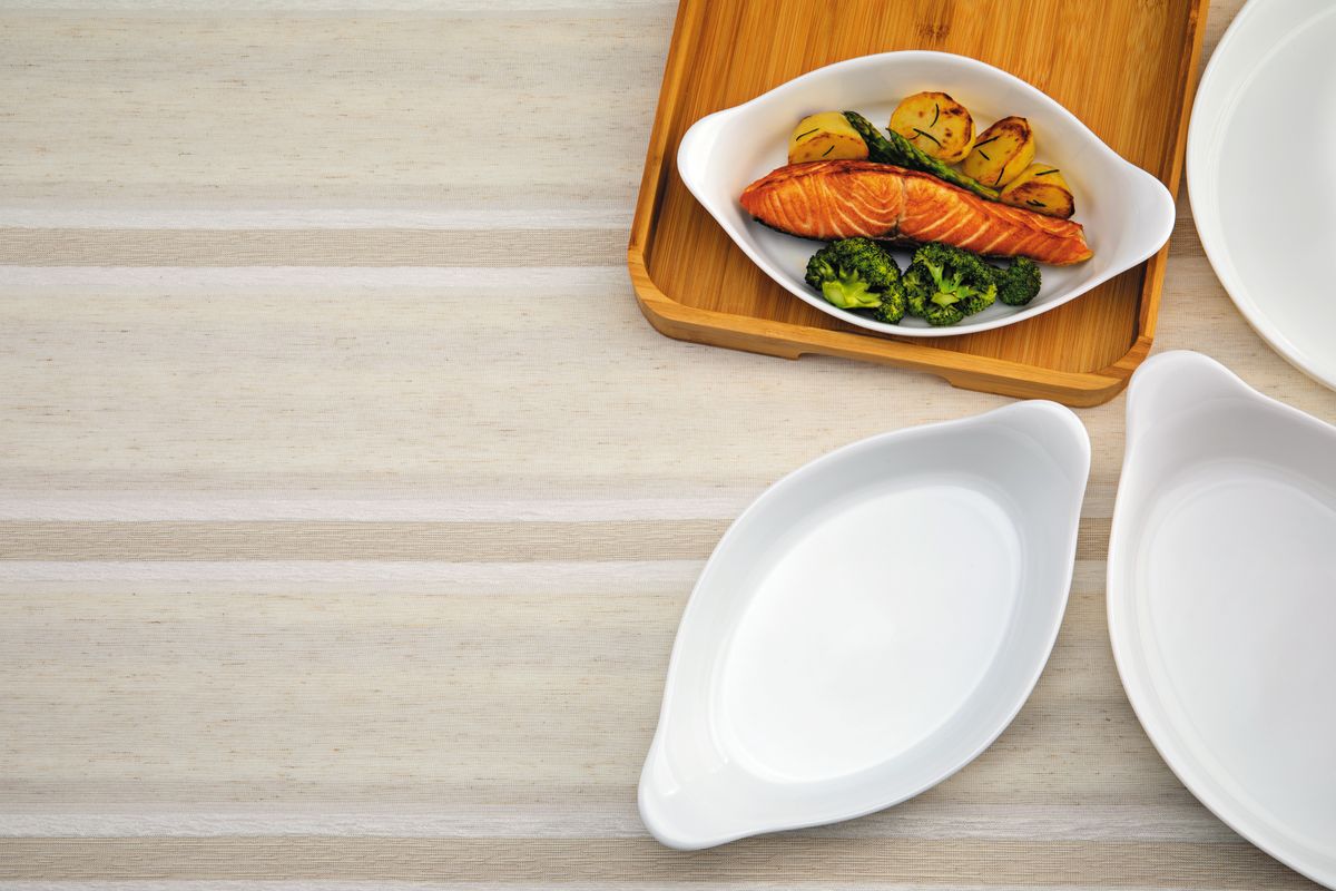 Posuda vatrostalna Marinex 600ml ovalna opal - pogled 5