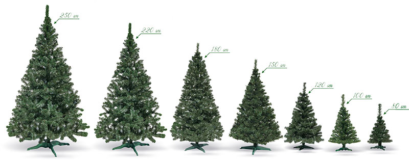 Jelka Foil Green Calgary 220 cm Bez Lampica - pogled 5