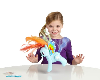 Hasbro My Little Pony Nemirni konjić Rainbow Dash - Šarlota A5905 - pogled 5