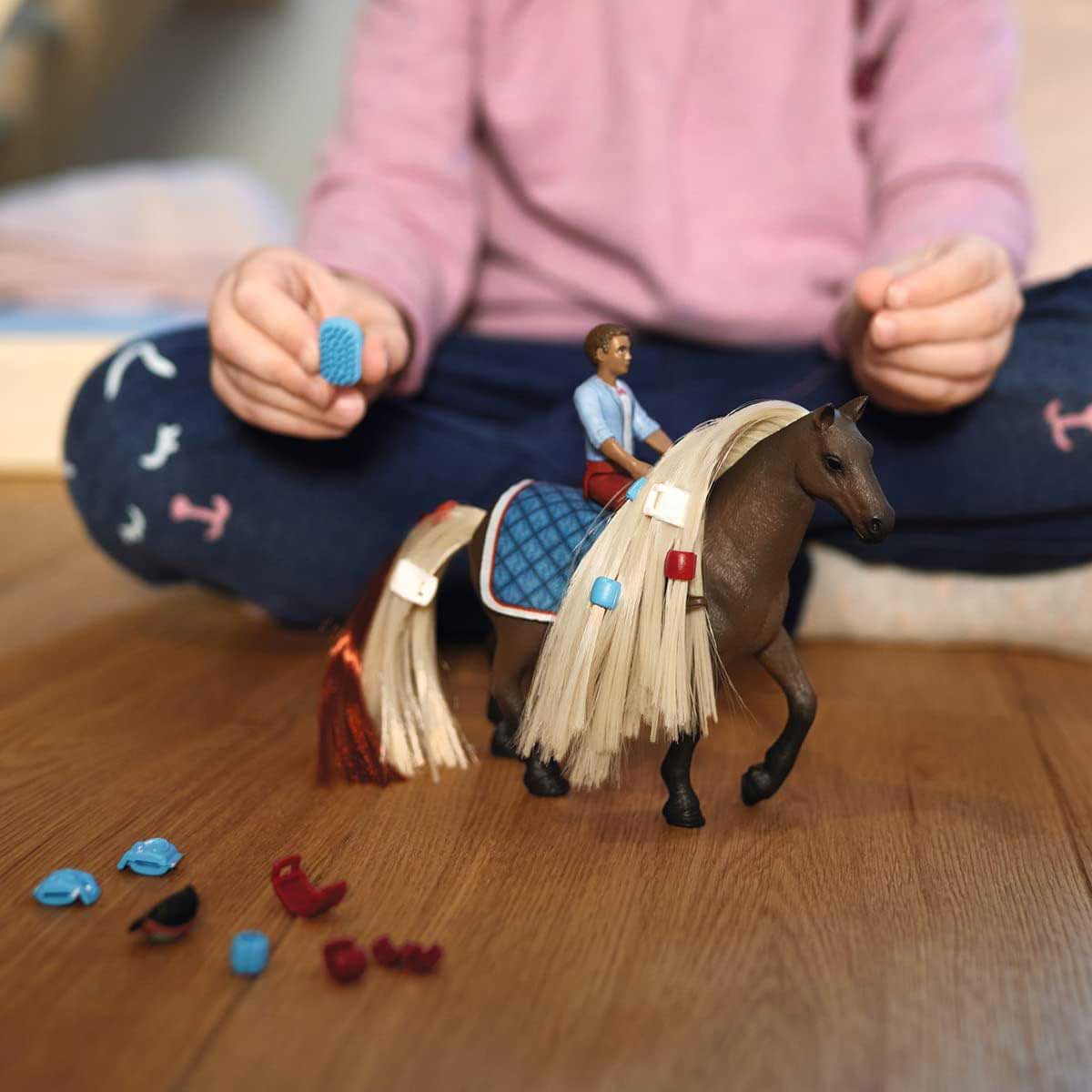 Schleich Horse Club figure Konji - Leo i Roki 42586 - pogled 5