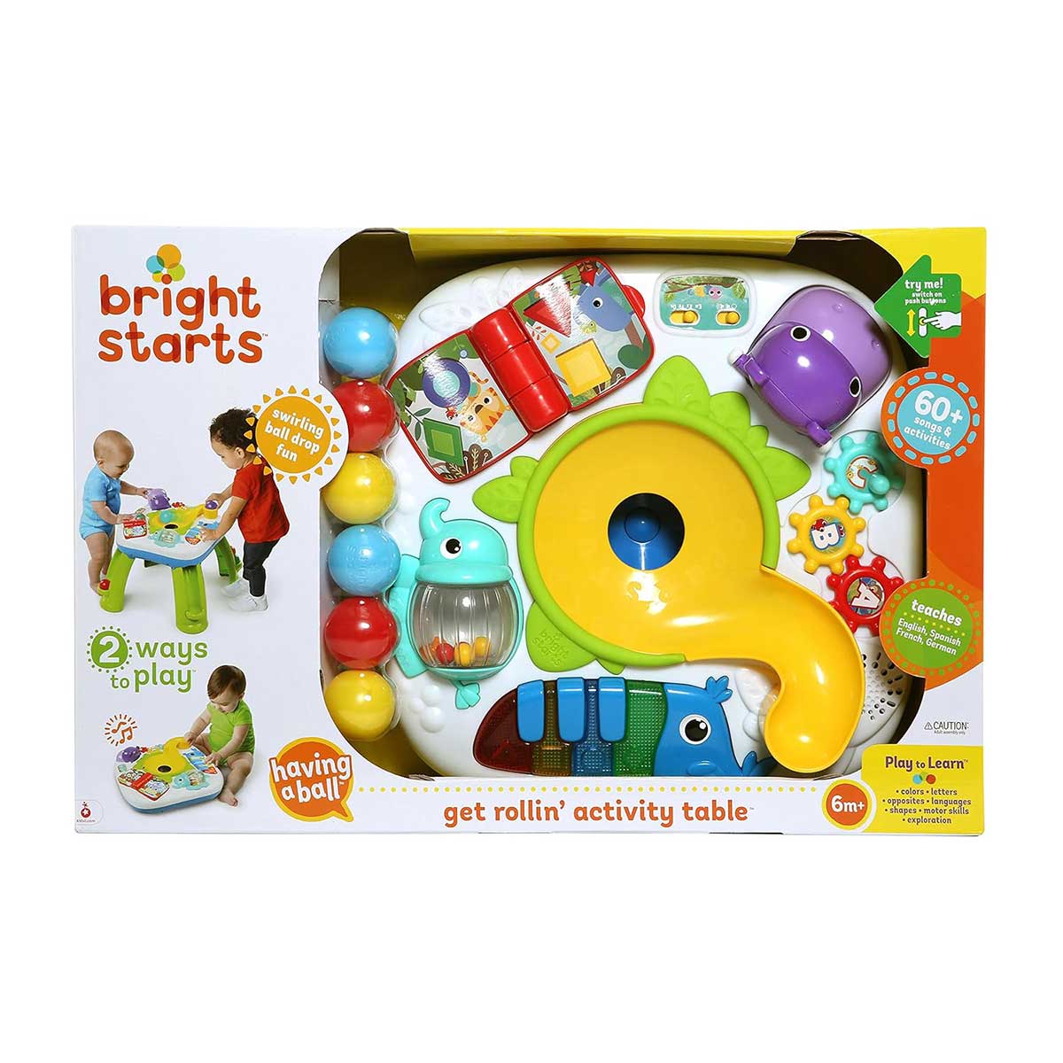 Bright Starts™ Aktiviti stočić za decu Having a Ball Get Rollin 10734 - pogled 5