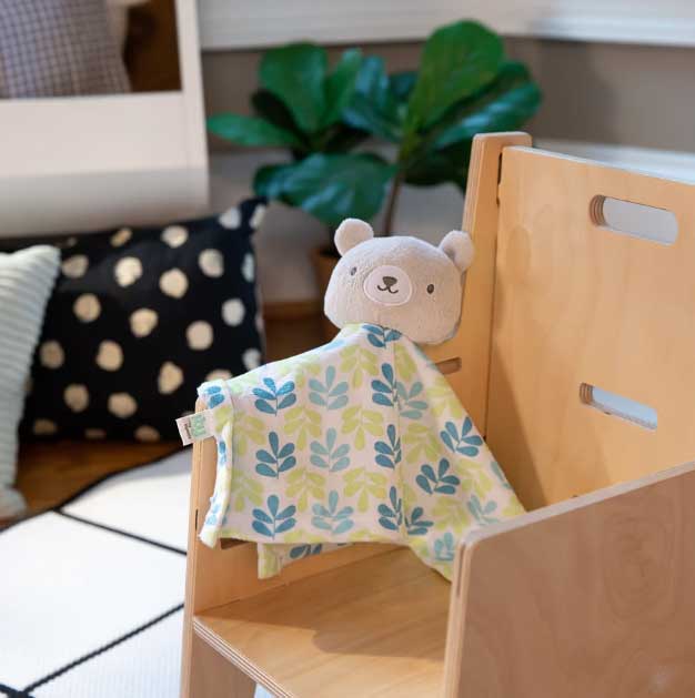 Ingenuity™ Igračka za bebe Ćebence za utehu Meda Nate 16821 - pogled 5