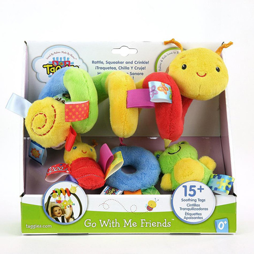 Taggies by Bright Starts Igračka za bebe Spirala sa drugarima - pogled 5