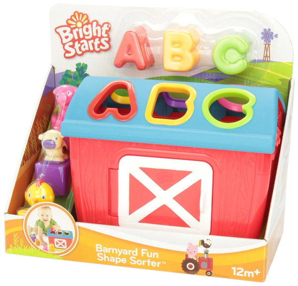 Bright Starts Edukativna igračka - Ambar sa oblicima - pogled 5