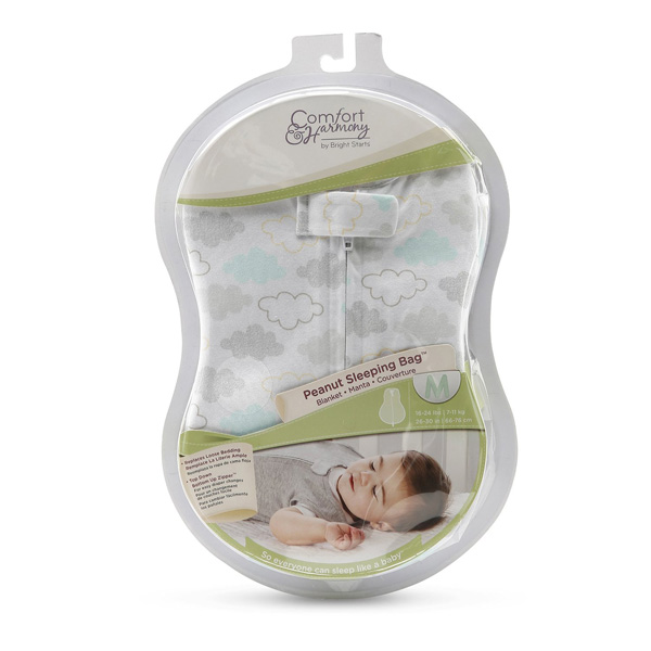 Comfort n Harmony by Bright Starts Bebi džak za spavanje Cozy clouds Medium - pogled 5