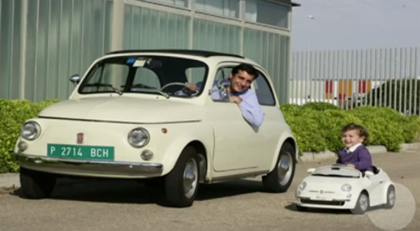 Peg Perego Kabriolet na akumulator sa daljinskim Fiat 500 red/grey IGED1163 - pogled 5