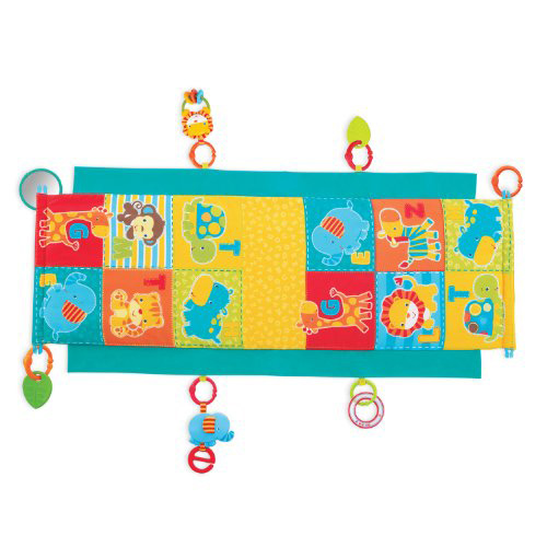 Bright Starts 3u1 Bebi gimnastika - tunel - prostirka za igru Jungle Fun - pogled 5