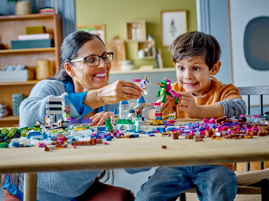 LEGO® Classic Kocke Kreativni čarobni svet 11033 - pogled 5