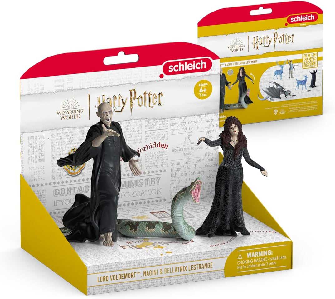 Schleich® Harry Potter™ figure Lord Voldemor Nagini i Belatriks Lestrejndž 42684 - pogled 5