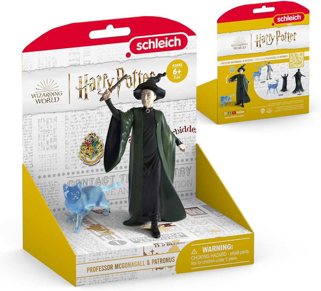 Schleich® Harry Potter™ figure Profesorka Mek Gonagal i Patronus 42682 - pogled 5