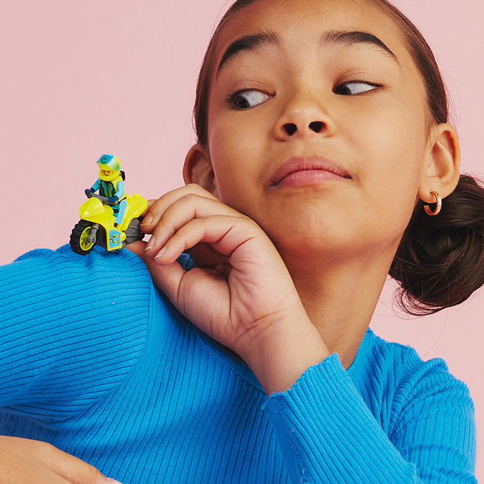 LEGO® City Kocke Stuntz Sajber akrobatski motor 60358 - pogled 5