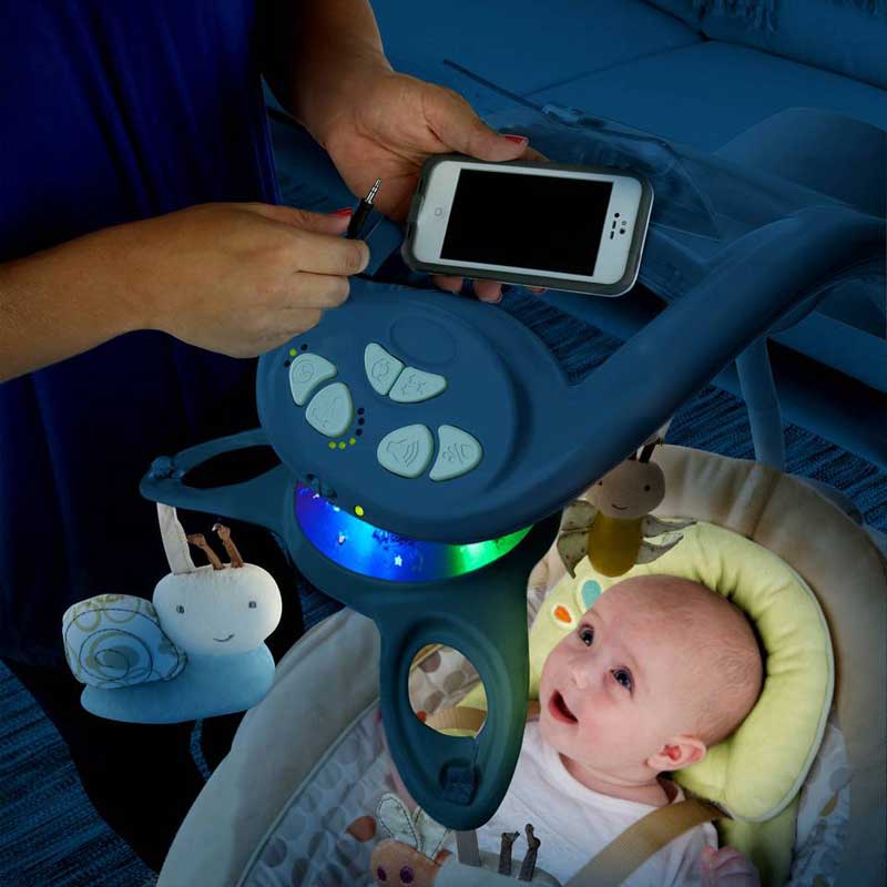 InGenuity by Bright Starts Pametna ljuljaška za bebe Seneca - pogled 5