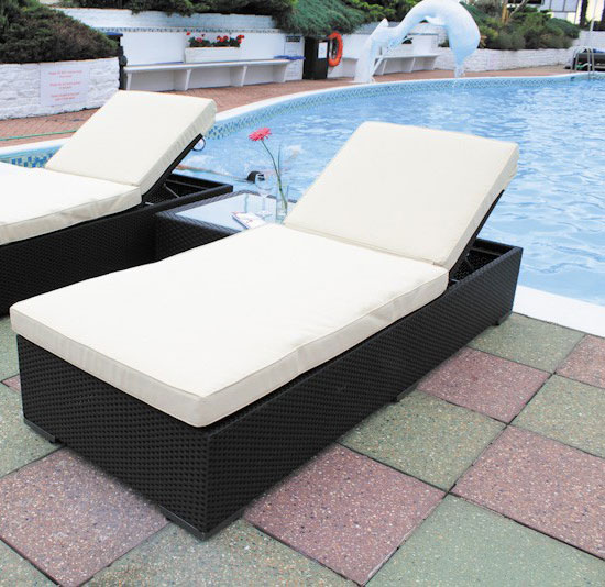 Ležaljka od PE Ratana Marbella - pogled 5